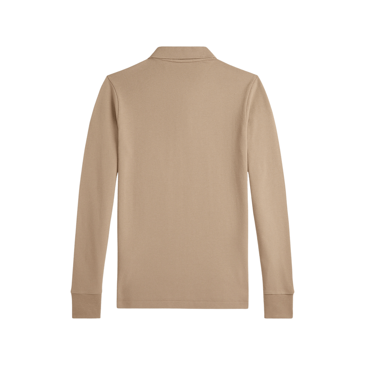 Polo Ralph Lauren Polo Shirts Polo Ralph Lauren Beige Slim Fit Cotton Mesh Polo Khaki