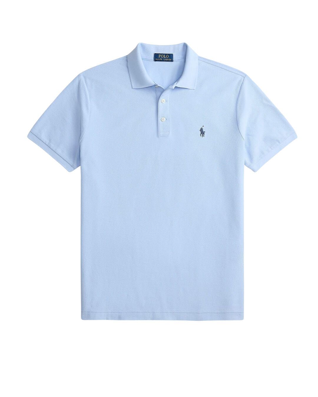 Polo Ralph Lauren Polo Shirts Polo Ralph Lauren Blue  Custom Slim  Polo Shirt