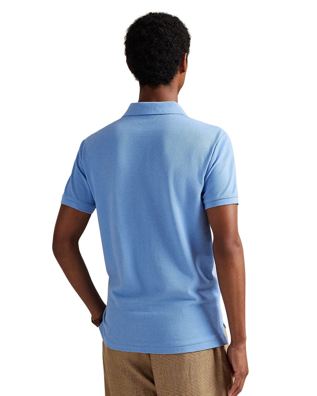 Polo Ralph Lauren Polo Shirts Polo Ralph Lauren Blue  The Iconic Mesh Polo Shirt