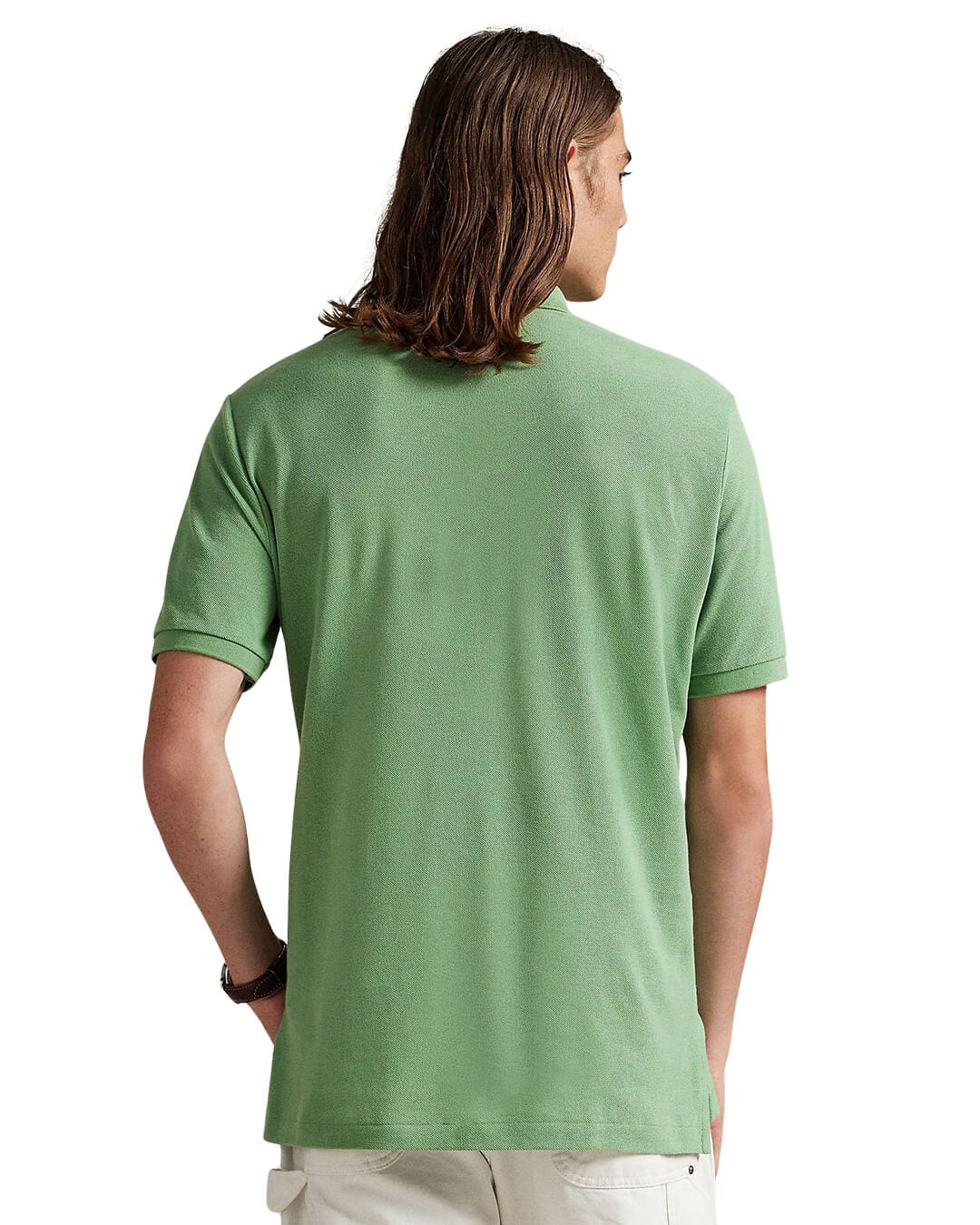Polo Ralph Lauren Polo Shirts Polo Ralph Lauren Green The Iconic Mesh Polo Shirt