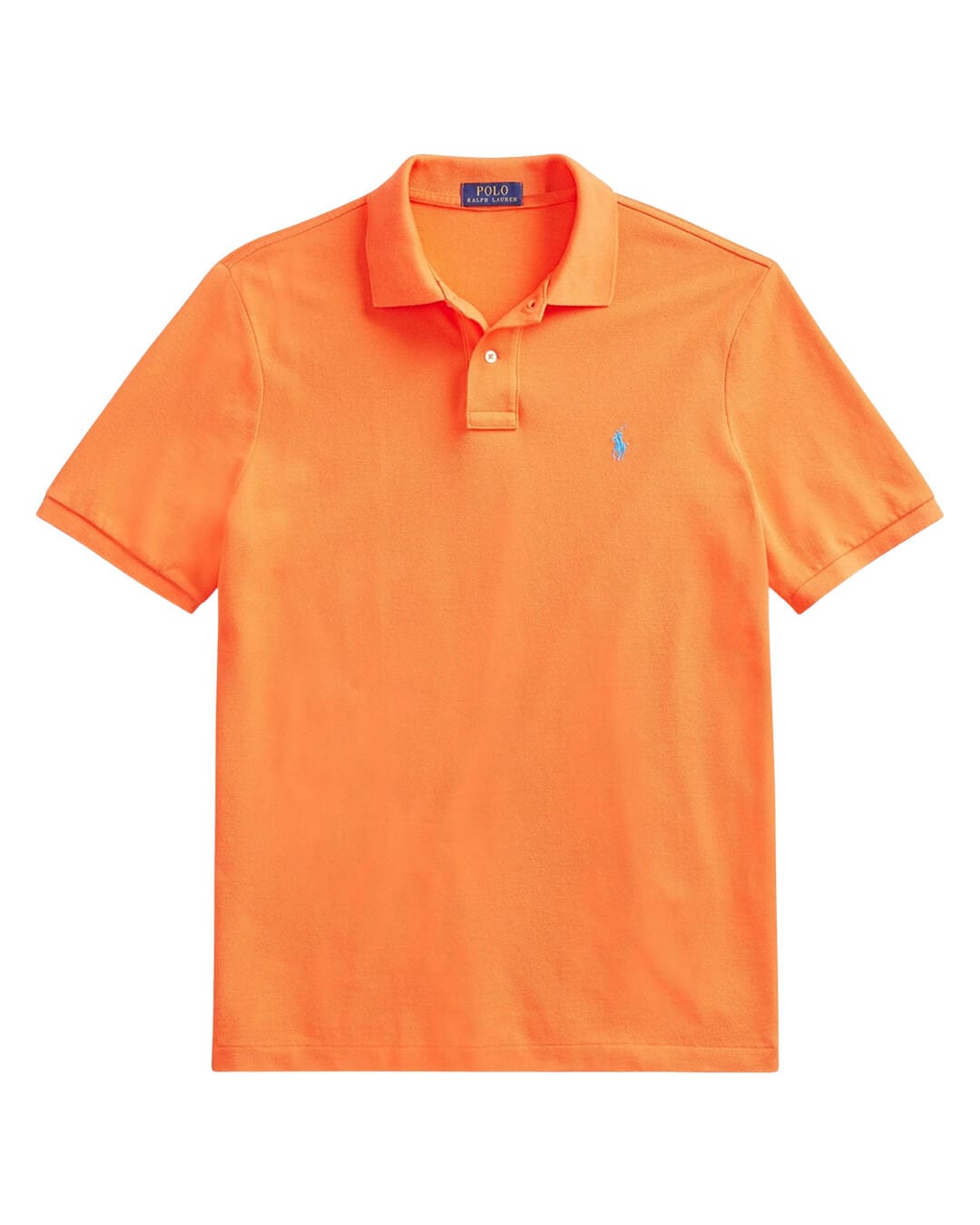 Polo Ralph Lauren Polo Shirts Polo Ralph Lauren Orange Cotton Polo Shirt