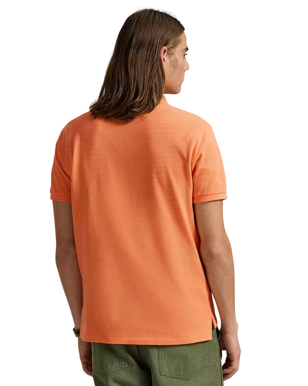 Polo Ralph Lauren Polo Shirts Polo Ralph Lauren POLO SHIRT SSKCCMSLM1 KNIT ORANGE