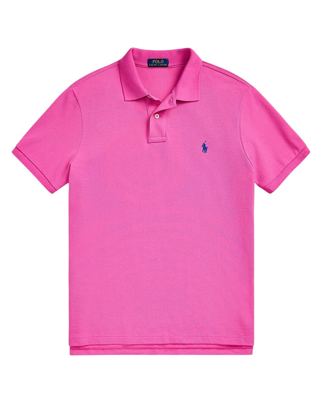 Polo Ralph Lauren Pink Knit Polo Shirt - Bortex Fine Tailoring