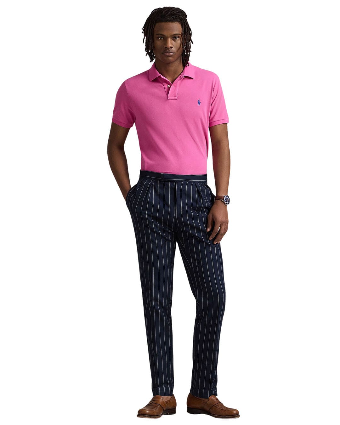 Polo Ralph Lauren Polo Shirts Polo Ralph Lauren POLO SHIRT SSKCCMSLM1 KNIT PINK