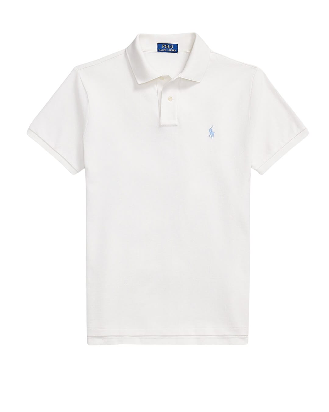 Polo Ralph Lauren Polo Shirts Polo Ralph Lauren White The Iconic Mesh Polo Shirt