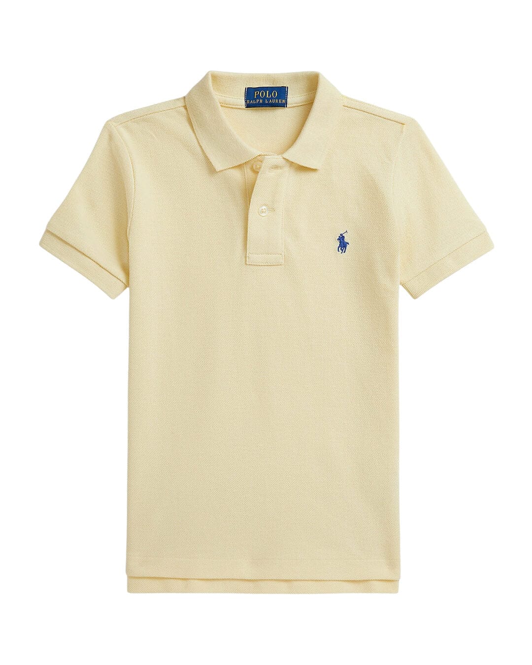 Polo Ralph Lauren Polo Shirts Polo Ralph Lauren Yellow The Iconic Mesh Polo Shirt