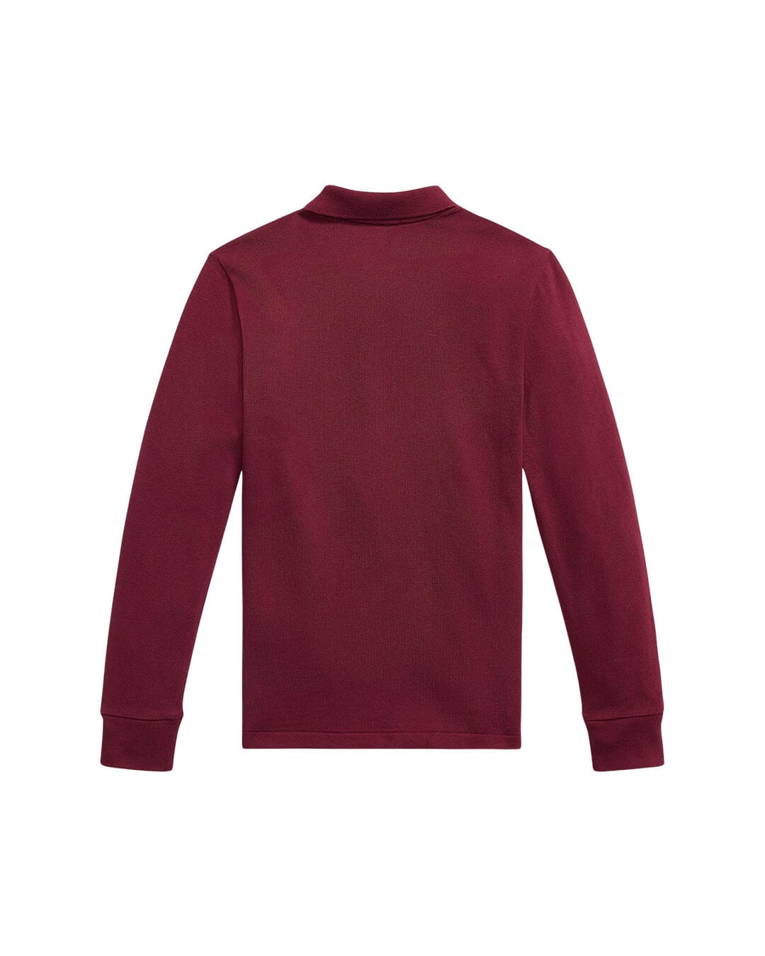 Polo Ralph Lauren Polo Shirts SLIM FIT COTTON MESH POLO DARK RED