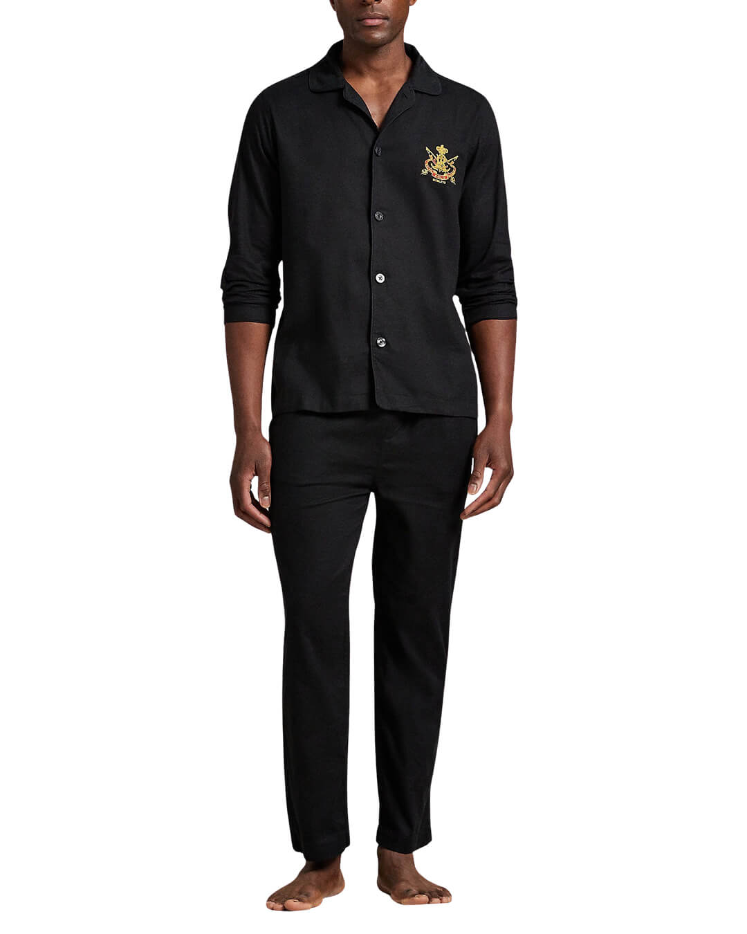 Polo Ralph Lauren Pyjamas POLO PLAID FLANNEL PAJAMA SET BLACK