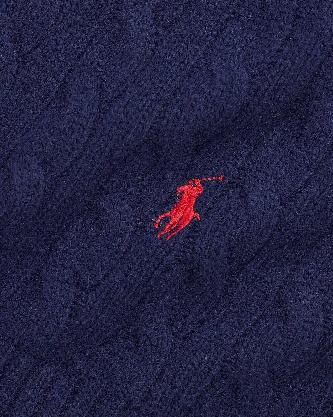 Polo Ralph Lauren Scarves ONE CLSSC CBL SC SCARF OBLONG BLUE 449959345002 AW24