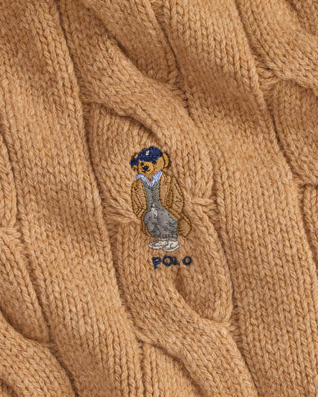 Polo Ralph Lauren Scarves ONE FALL BEAR SCARF MEDIUM BEIGE