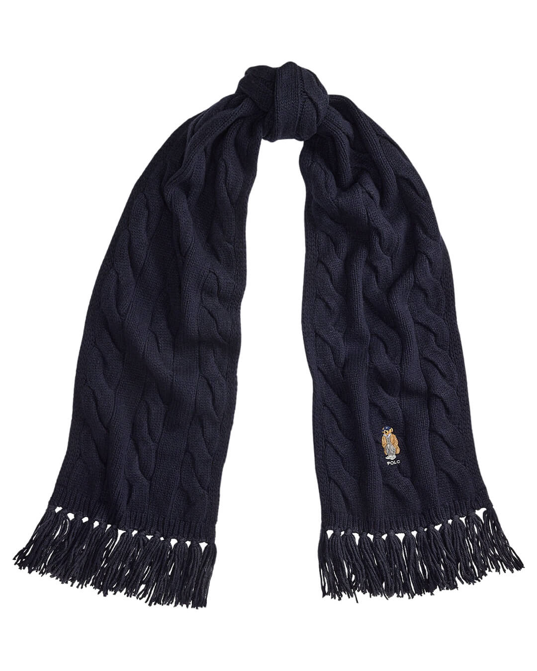 Polo Ralph Lauren Scarves ONE FALL BEAR SCARF NAVY
