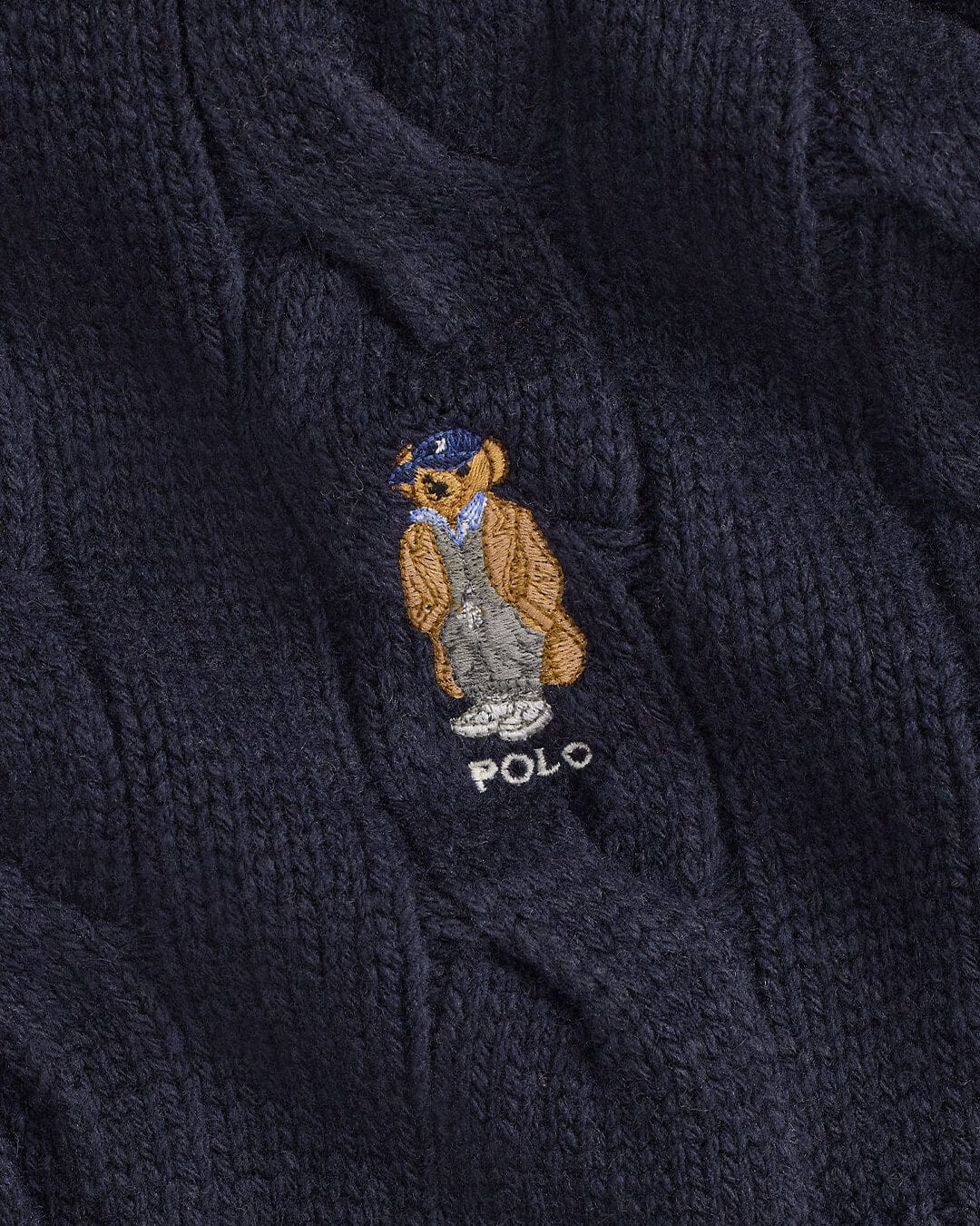 Polo Ralph Lauren Scarves ONE FALL BEAR SCARF NAVY