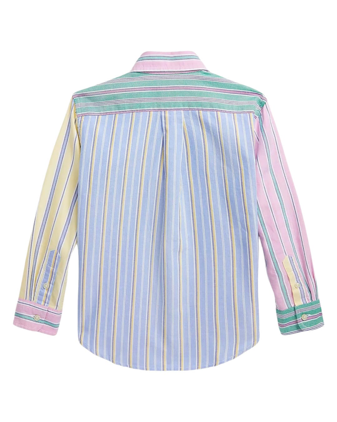 Polo Ralph Lauren Shirts Boys Polo Ralph Lauren Striped Cotton Oxford Fun Shirt