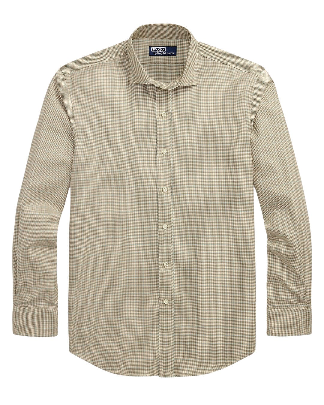 Polo Ralph Lauren Shirts CLASSIC FIT CHECKED TWILL SHIRT NATURAL