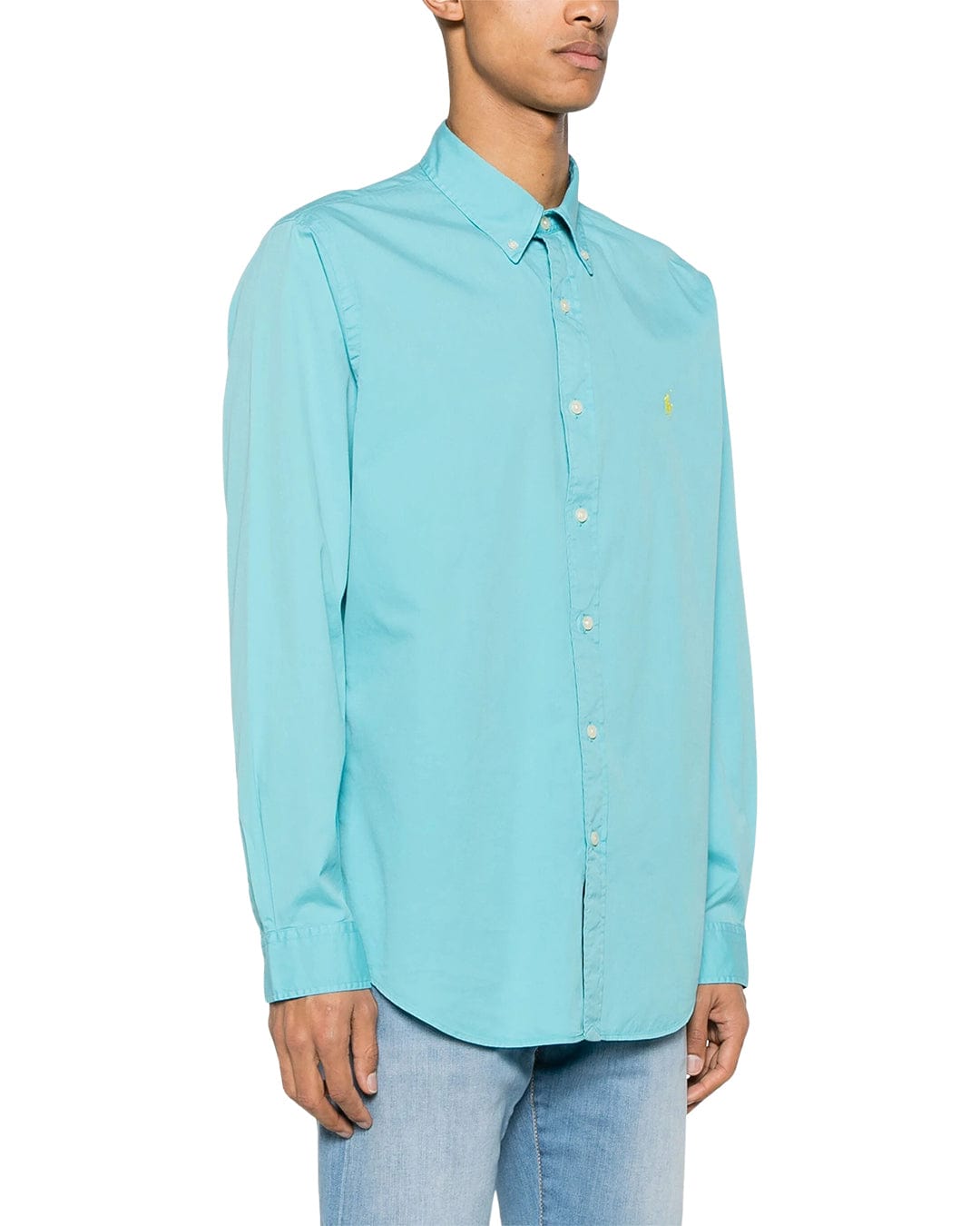 Polo Ralph Lauren Shirts CUBDPPCS LS SPORT SHIRT Blue SS24 710937993005