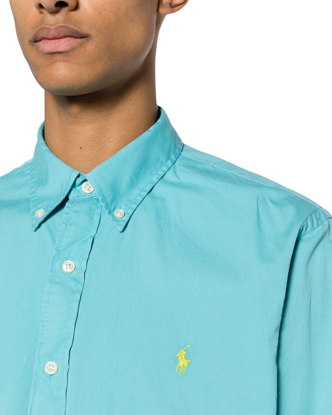 Polo Ralph Lauren Shirts CUBDPPCS LS SPORT SHIRT Blue SS24 710937993005