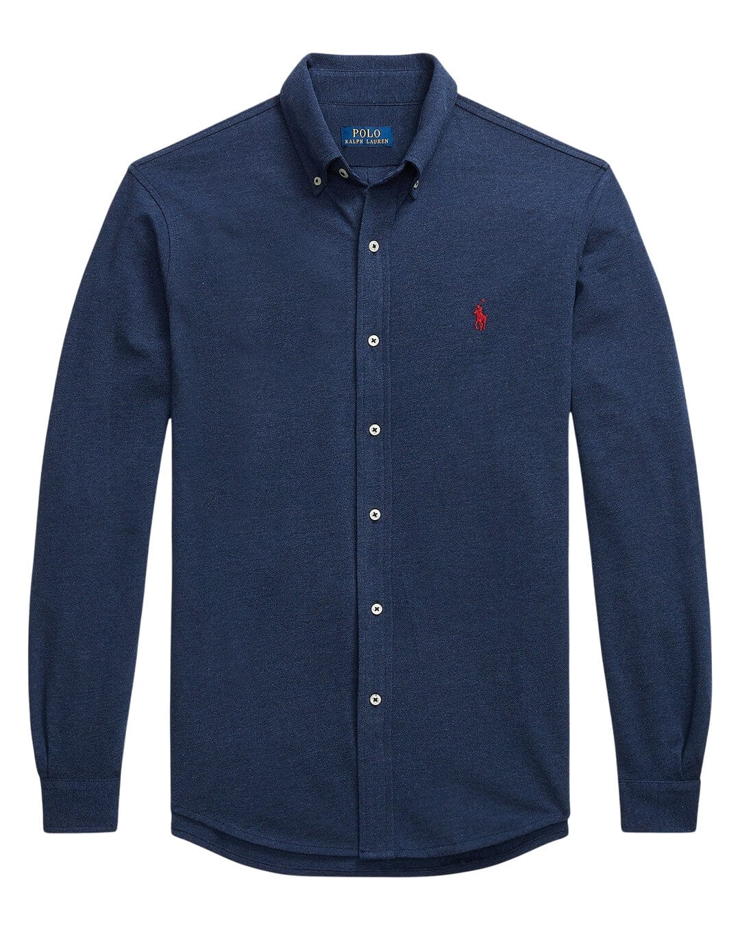 Polo Ralph Lauren Shirts FEATHERWEIGHT LS MESH SHIRT NAVY