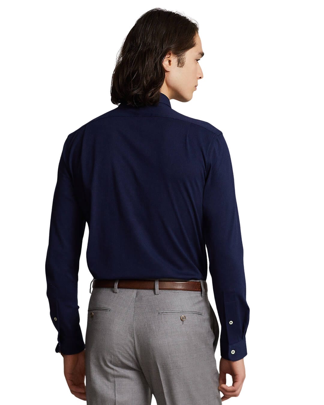 Polo Ralph Lauren Shirts LSFBESTATEM1-LONG SLEEVE-SPORT SHIRT CRUISE NAVY/C1730AW23
