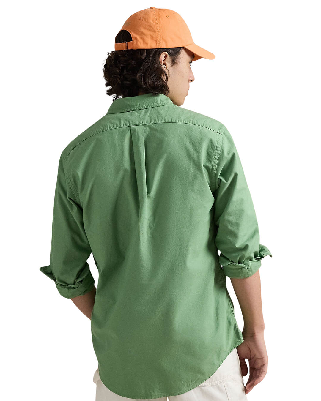 Polo Ralph Lauren Shirts Polo Ralph Lauren Green  Custom Fit Garment-Dyed Oxford  Shirt