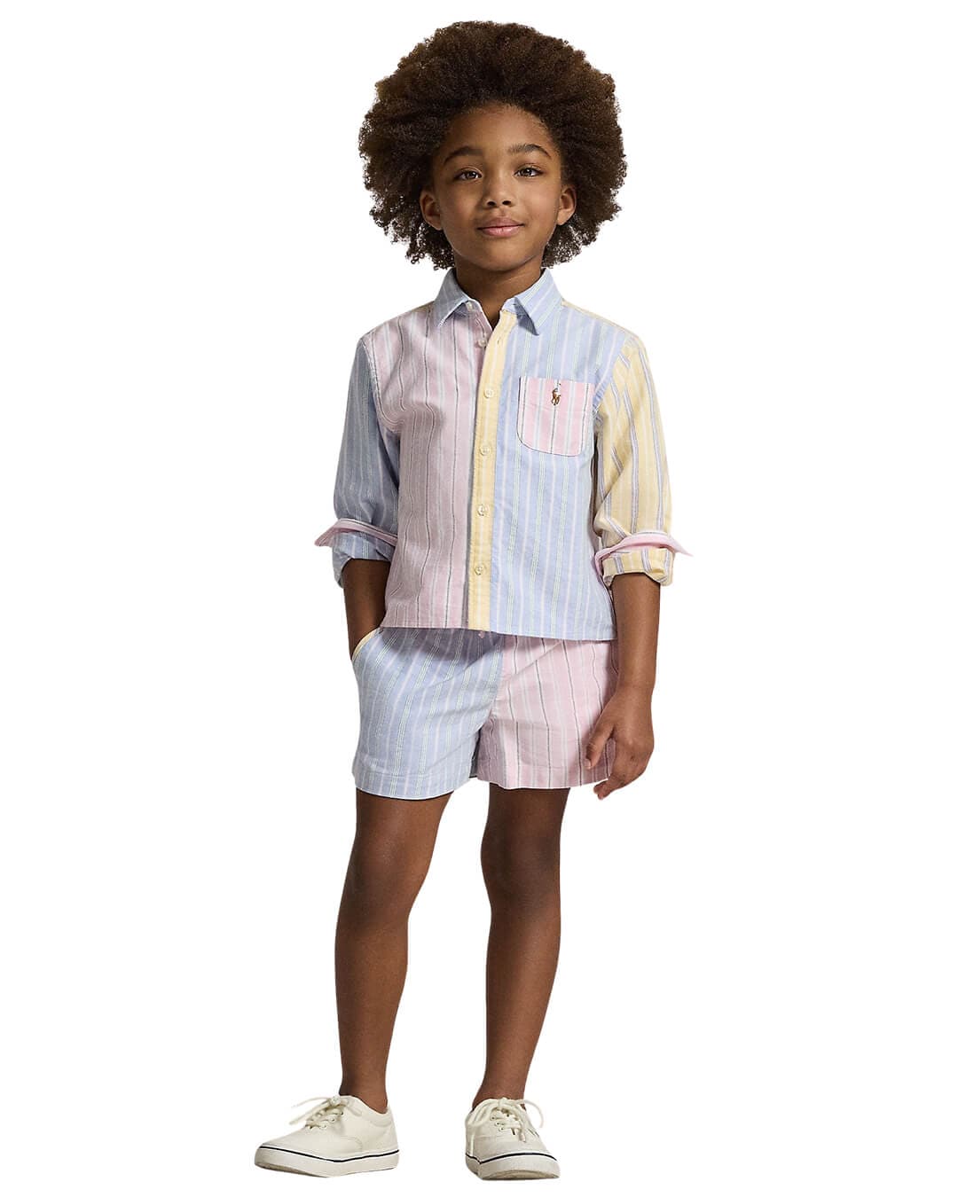 Polo Ralph Lauren Shirts Polo Ralph Lauren Multicoloured The Iconic Sport Oxford   Shirt