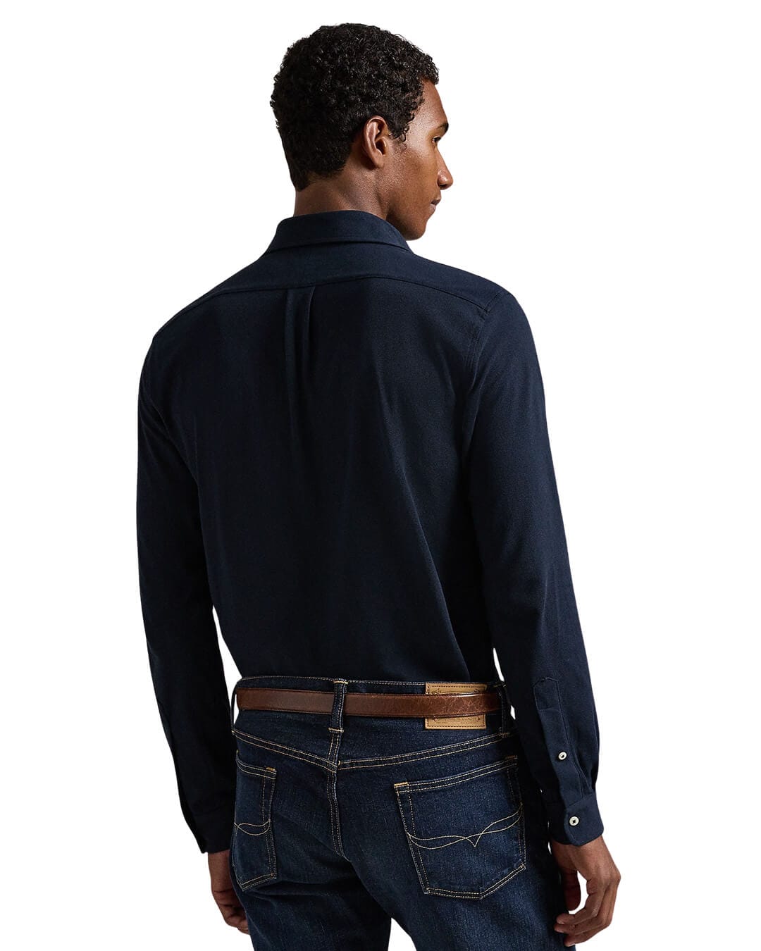Polo Ralph Lauren Shirts Polo Ralph Lauren Navy  Featherweight Mesh  Shirt