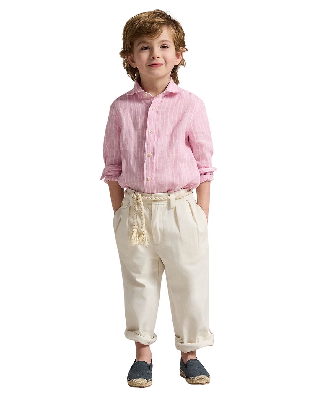 Polo Ralph Lauren Shirts Polo Ralph Lauren Stripe Sport Linen Shirt Multicoloured Shirt