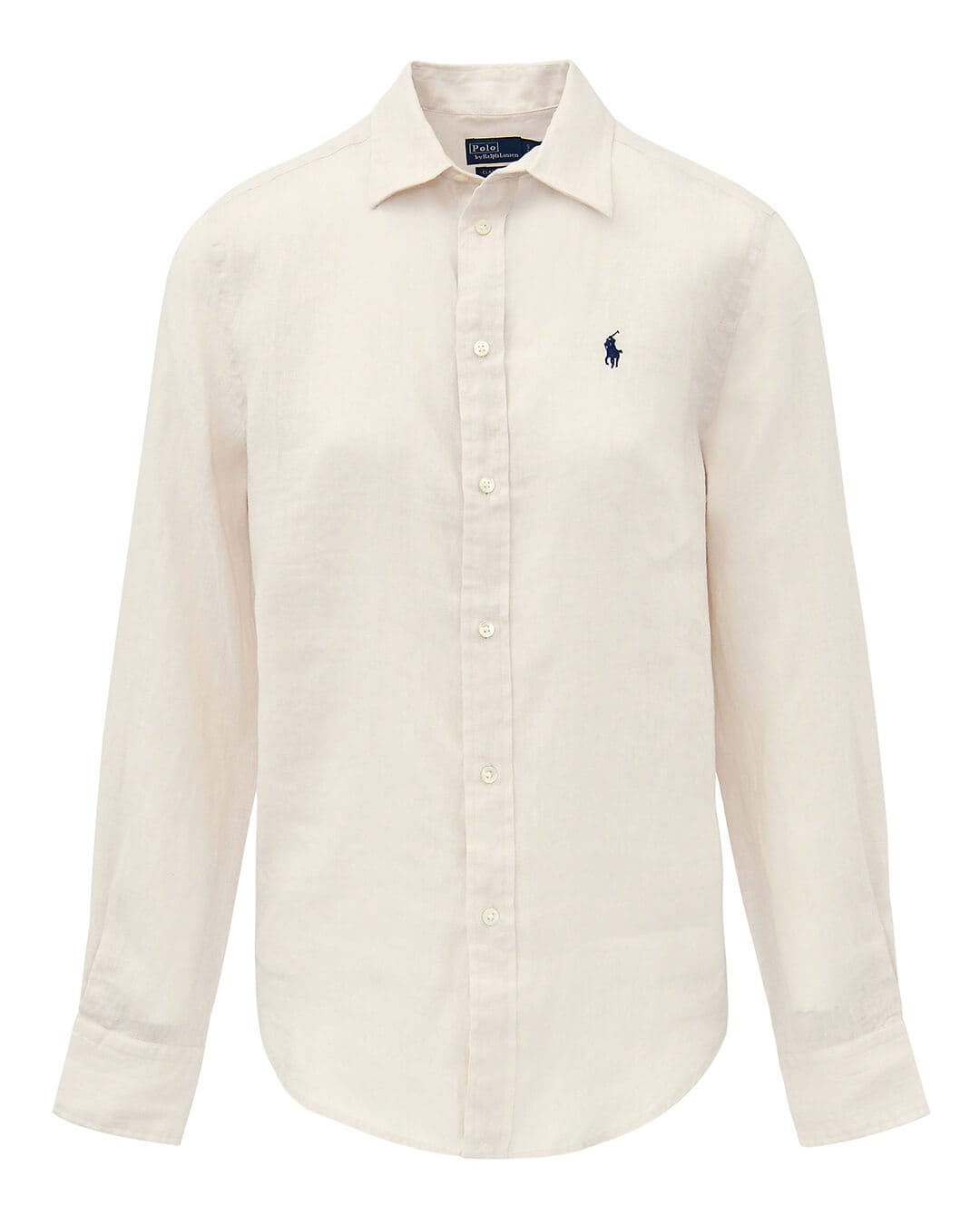Polo Ralph Lauren Shirts Polo Ralph Lauren White Classic Fit Ls Linen  Shirt