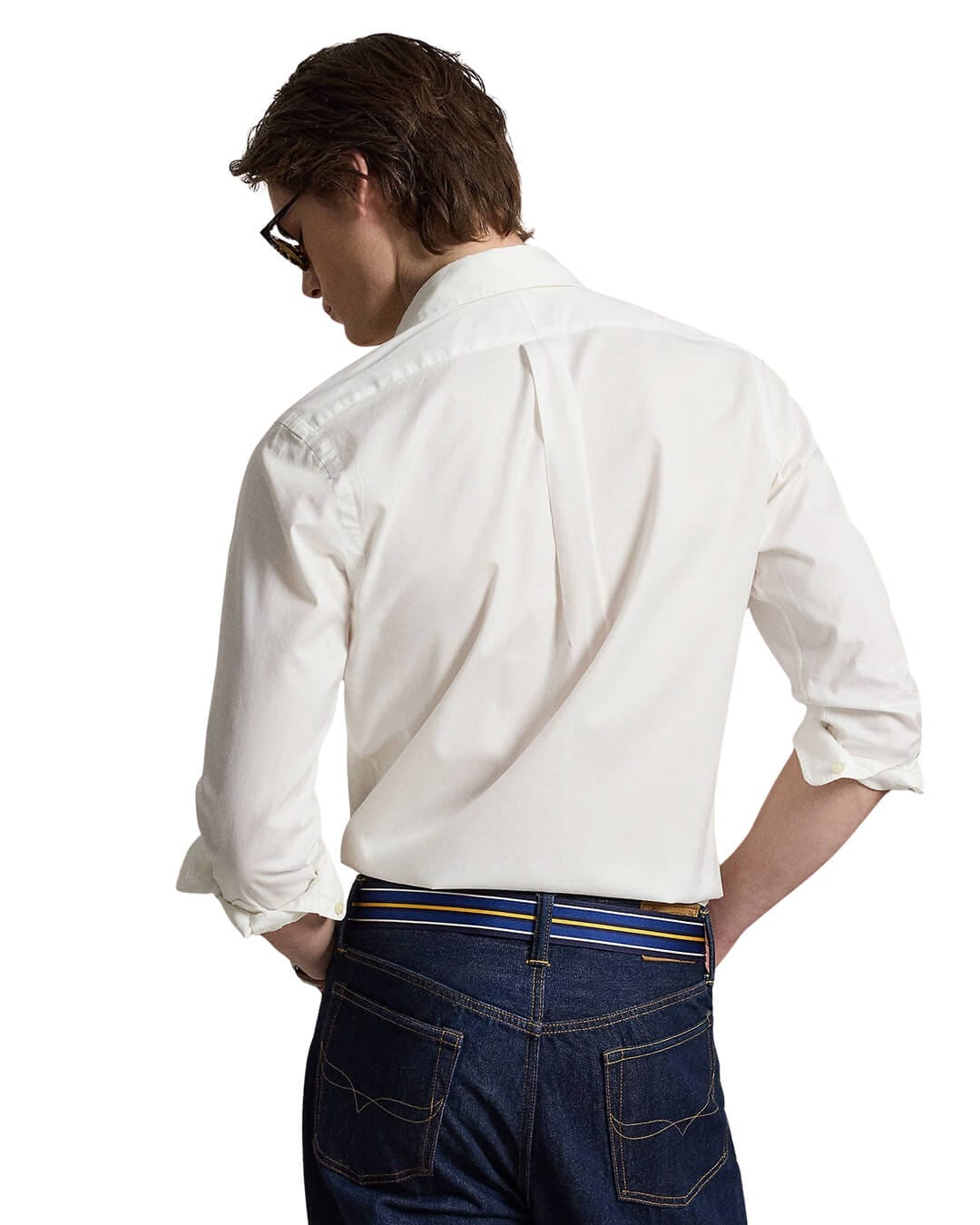 Polo Ralph Lauren Shirts Polo Ralph Lauren White Custom Fit Cotton Shirt