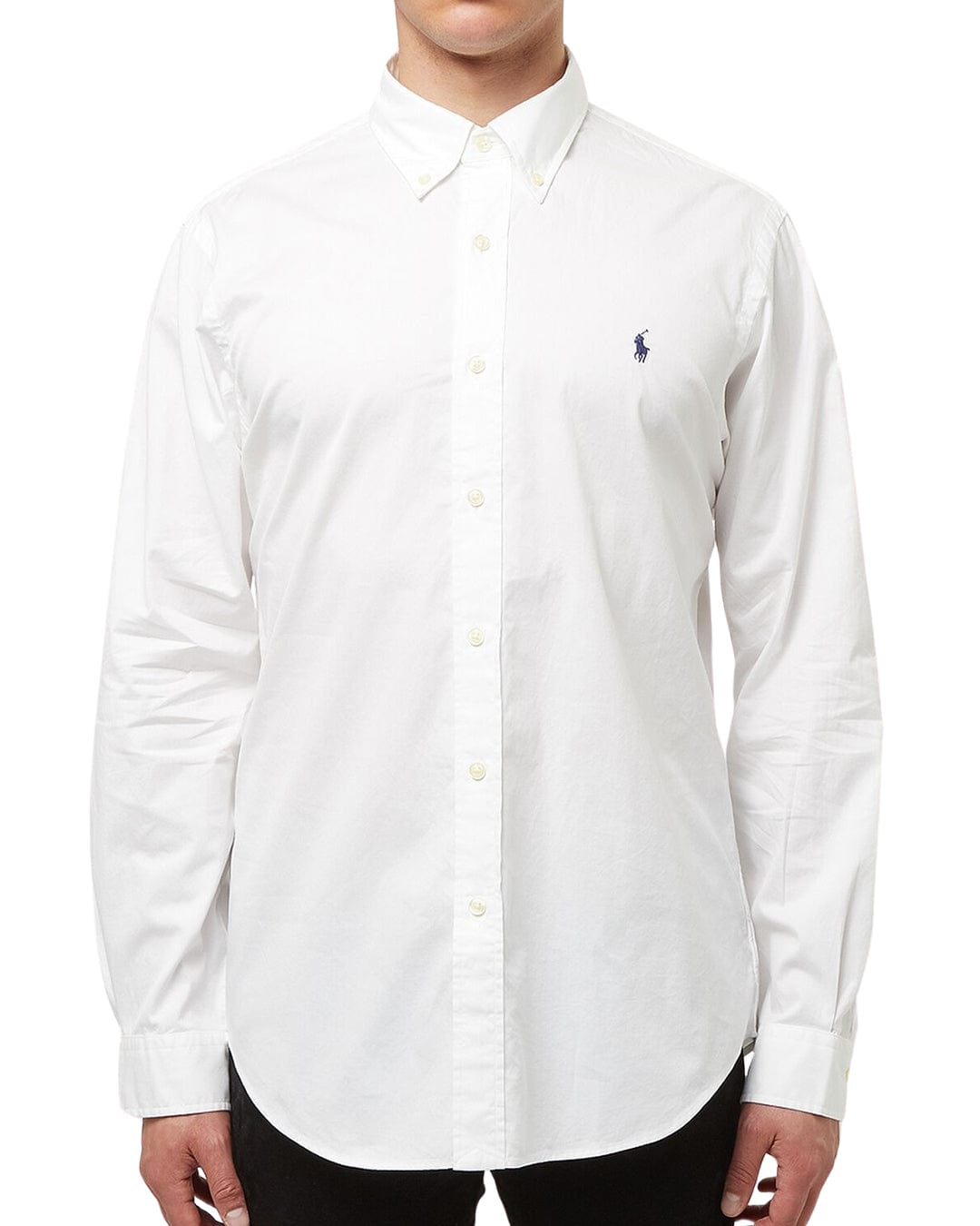 Polo Ralph Lauren Shirts Polo Ralph Lauren White Sport Long Sleeved Shirt
