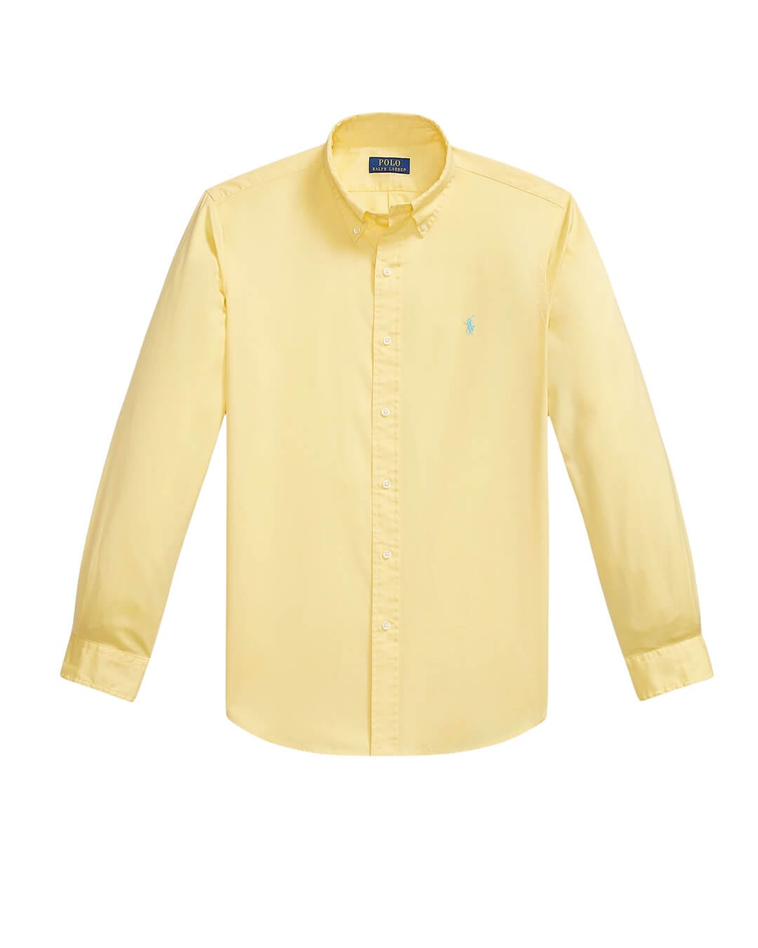 Polo Ralph Lauren Shirts Polo Ralph Lauren Yellow Custom Fit Cotton  Shirt