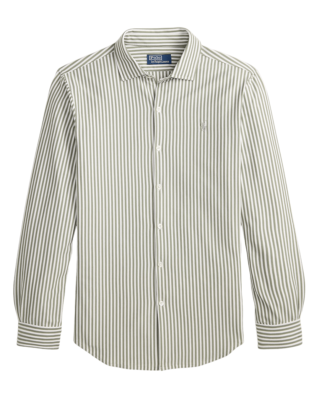 Polo Ralph Lauren Shirts Ralph Lauren Green Ralph Lauren Striped Knit Oxford Shirt Green