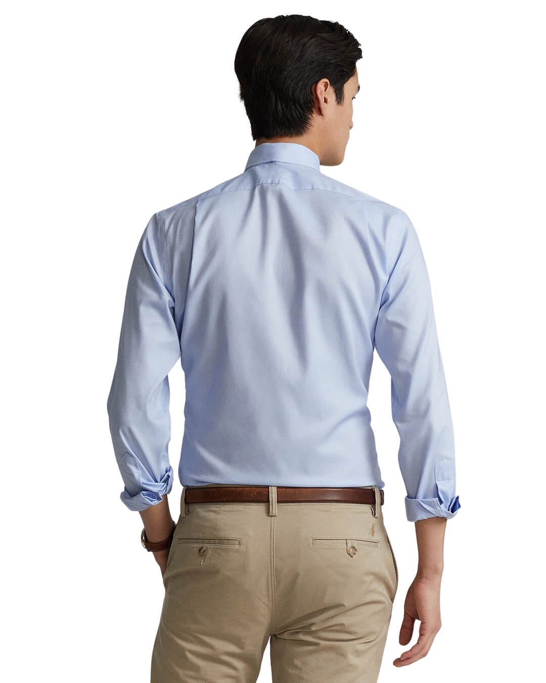 Polo Ralph Lauren Shirts S EST PPC NK-LONG SLEEVE-DRESS SHIRT 3183C BLUE/WHITEA\\W23