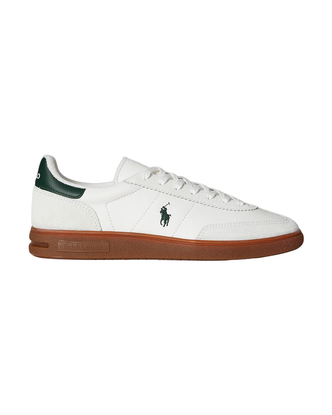 Polo Ralph Lauren Shoes BEDFORD LEATHER SNEAKER WHITE