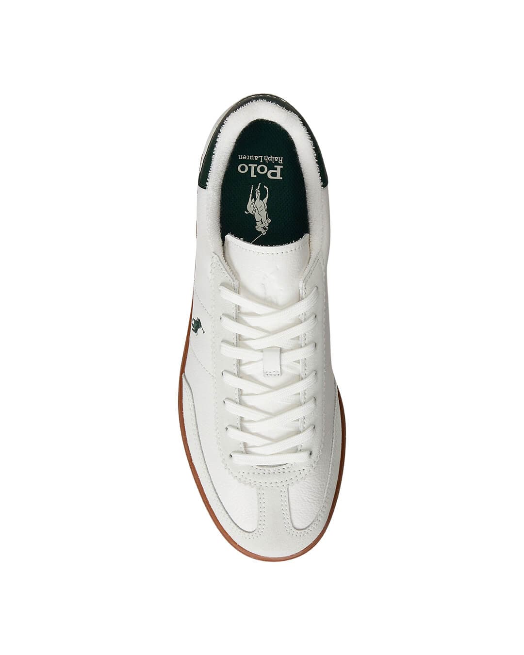 Polo Ralph Lauren Shoes BEDFORD LEATHER SNEAKER WHITE