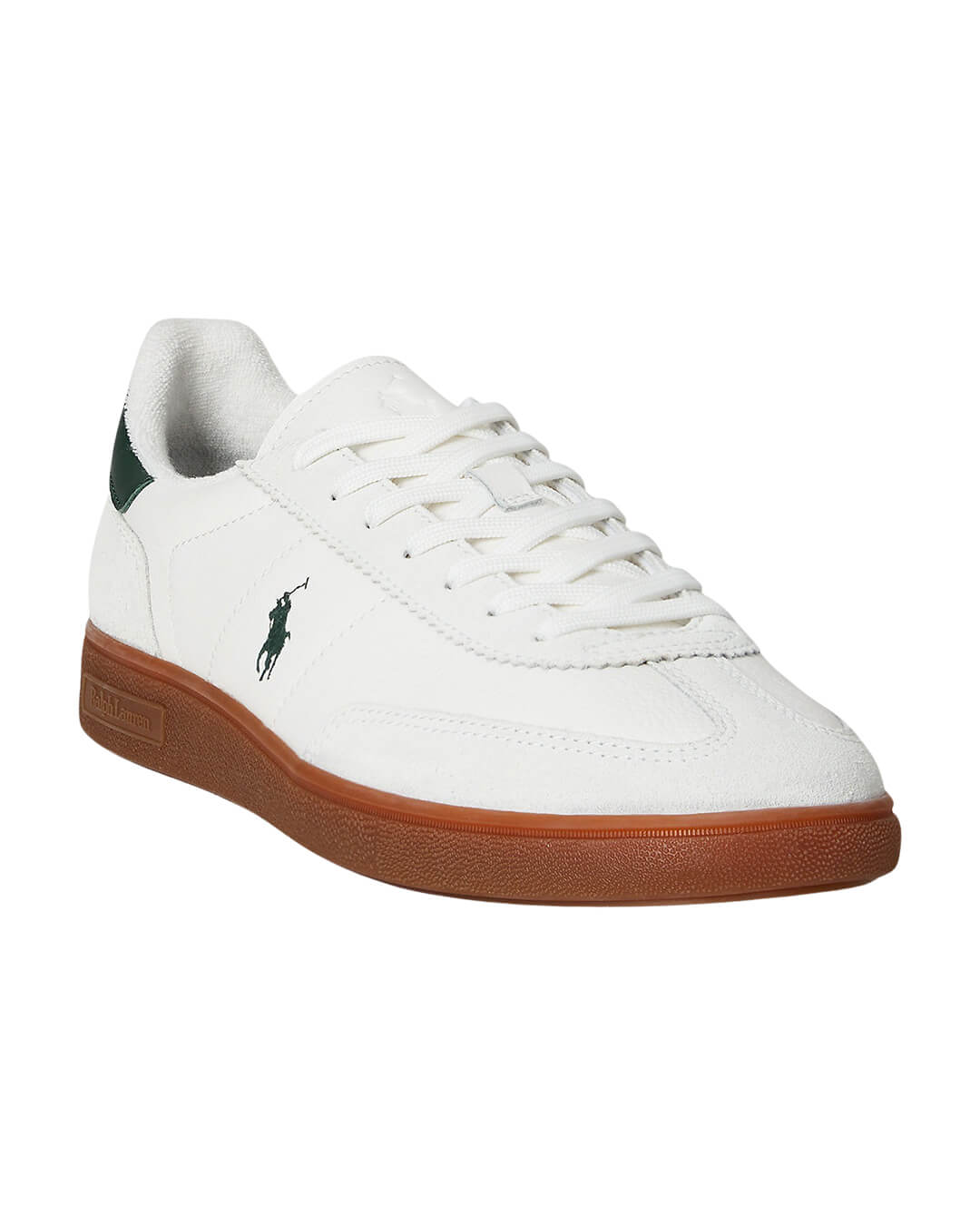 Polo Ralph Lauren Shoes BEDFORD LEATHER SNEAKER WHITE