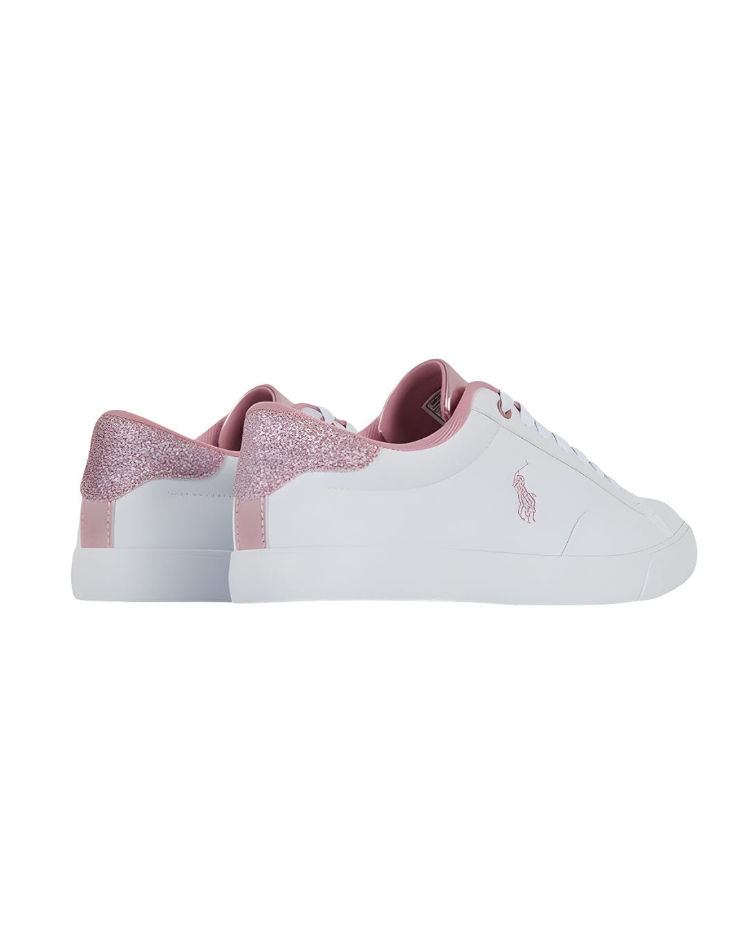 Polo Ralph Lauren Shoes Girls Polo Ralph Lauren Metallic Rose Glitter Sneakers