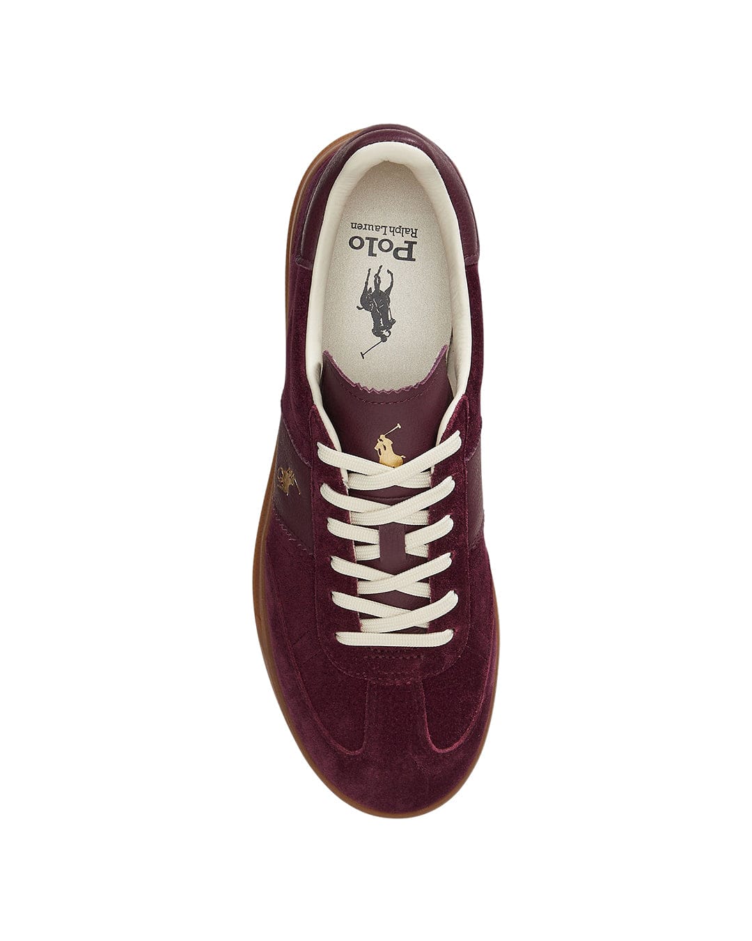 Polo Ralph Lauren Shoes HERITAGE AERA SNEAKERS RED