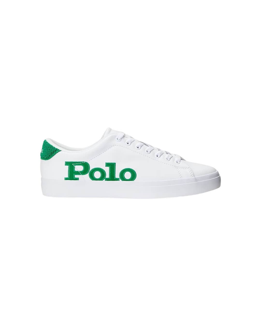 Polo Ralph Lauren Shoes LONGWOOD-SNEAKERS-LOW TOP LACE WHITE/ENGL GRNAW23