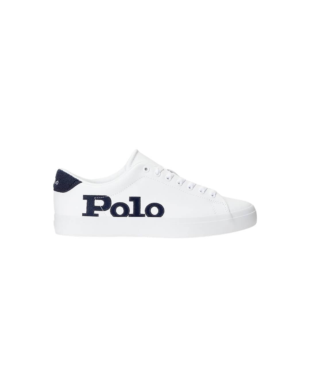 Polo Ralph Lauren Shoes LONGWOOD-SNEAKERS-LOW TOP LACE WHITE/NAVYAW23