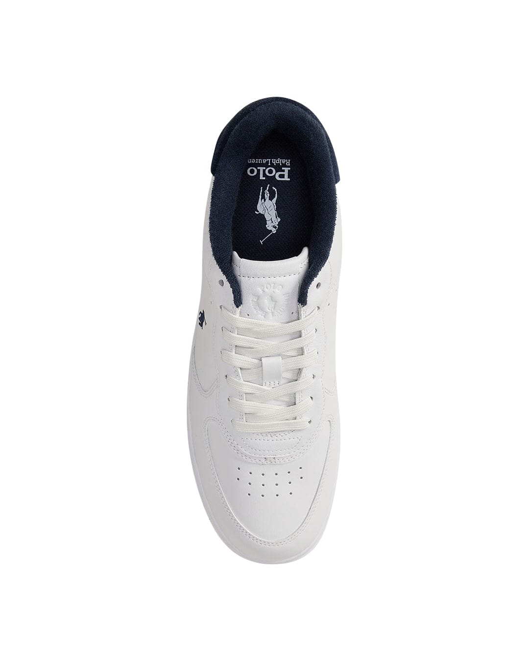 Polo Ralph Lauren Shoes MASTERS COURT SNEAKERS LOW TOP LACE WHITE