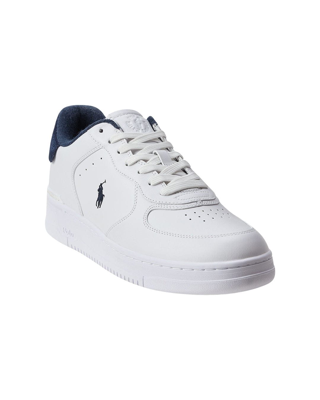 Polo Ralph Lauren Shoes MASTERS COURT SNEAKERS LOW TOP LACE WHITE