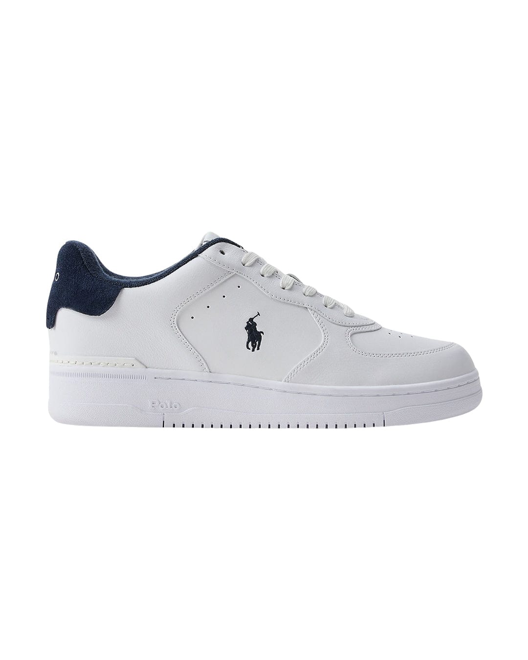 Polo Ralph Lauren Shoes MASTERS COURT SNEAKERS LOW TOP LACE WHITE