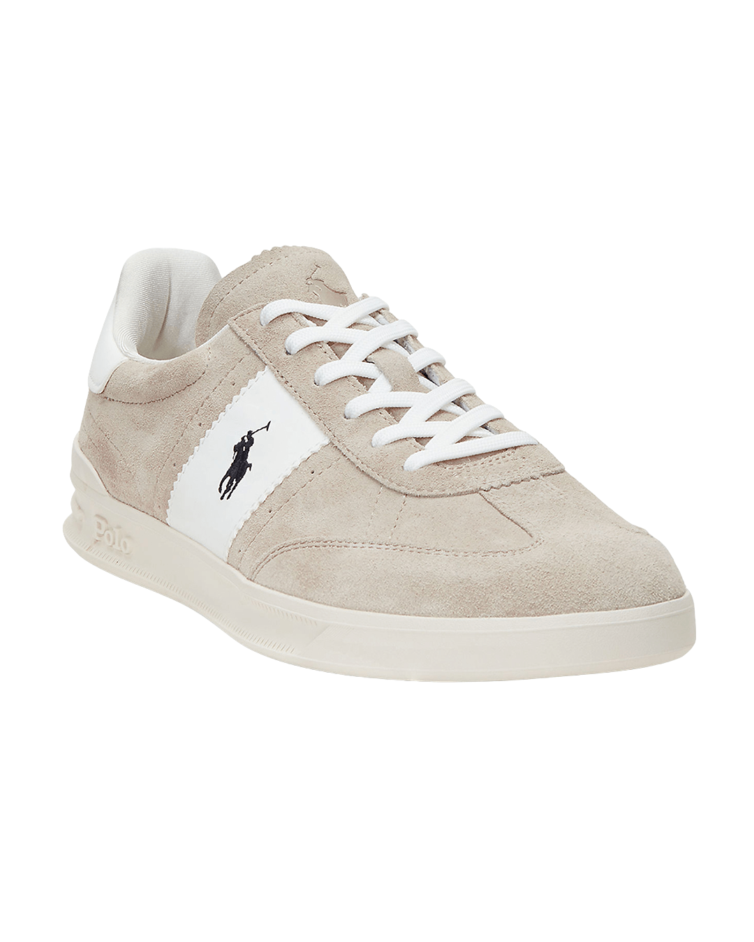 Polo Ralph Lauren Shoes Polo Ralph Lauren Beige Heritage Aera Suede Sneakers