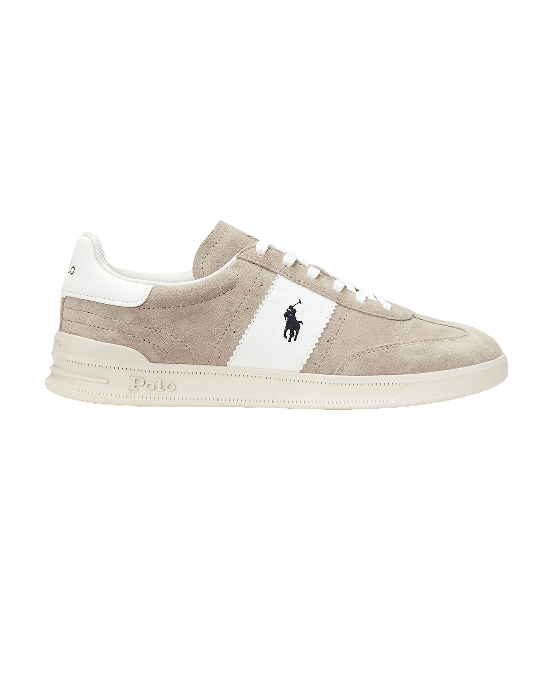 Polo Ralph Lauren Shoes Polo Ralph Lauren Beige Heritage Aera Suede Sneakers