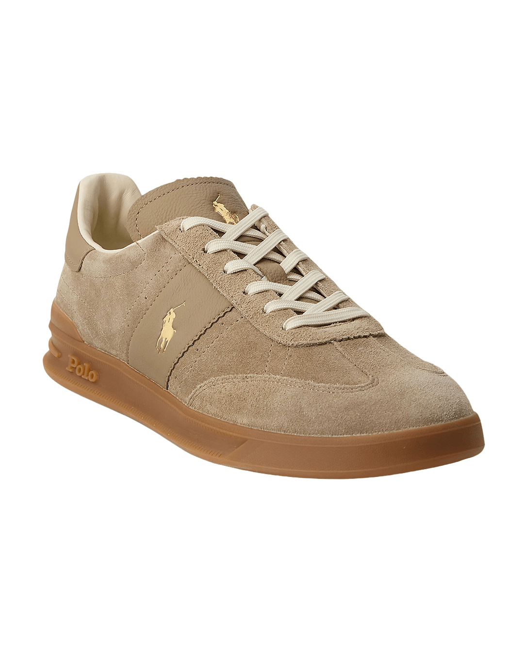Polo Ralph Lauren Shoes Polo Ralph Lauren Brown Heritage Aera Suede Sneakers