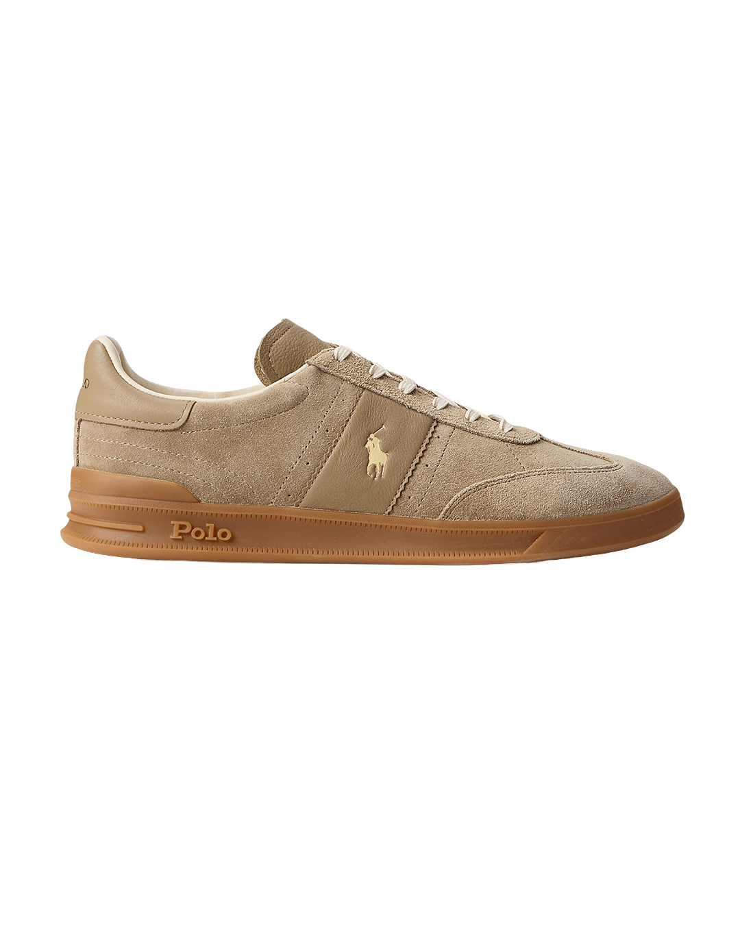 Polo Ralph Lauren Shoes Polo Ralph Lauren Brown Heritage Aera Suede Sneakers