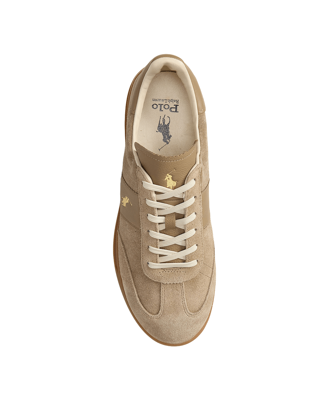 Polo Ralph Lauren Shoes Polo Ralph Lauren Brown Heritage Aera Suede Sneakers