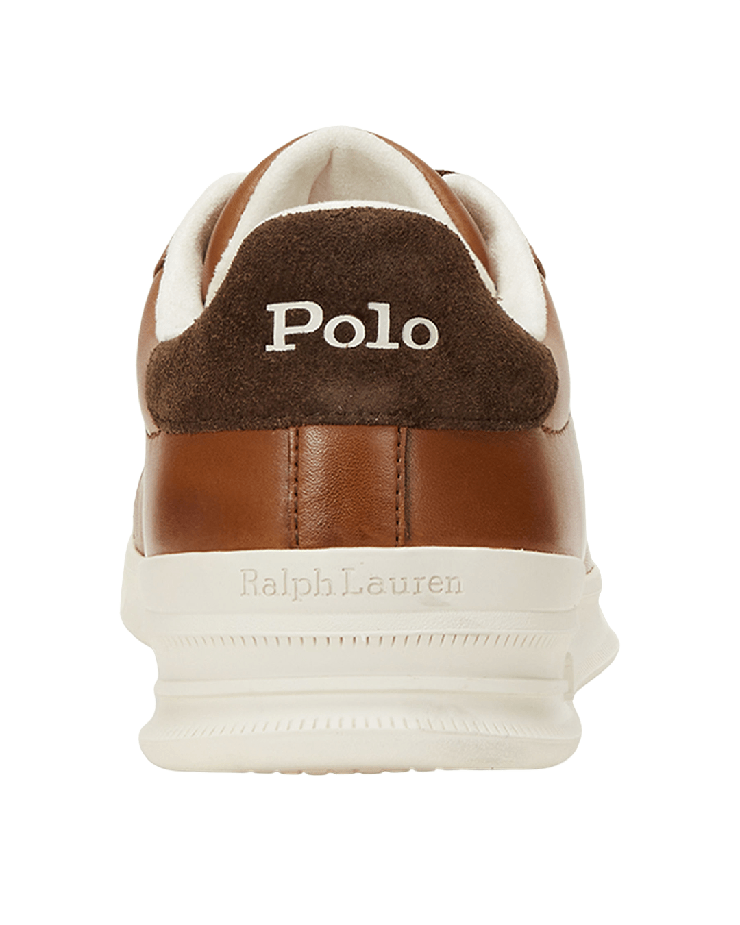 Polo Ralph Lauren Shoes Polo Ralph Lauren Brown Heritage Court II Leather Sneakers