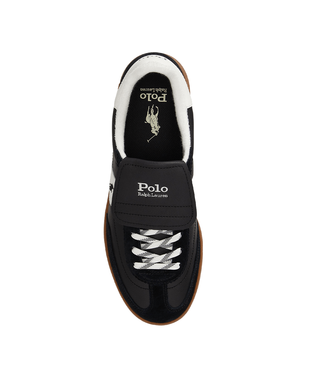 Polo Ralph Lauren Shoes Ralph Lauren Black Ralph Lauren Bedford Ppft Sneakers Low Top Lace Black