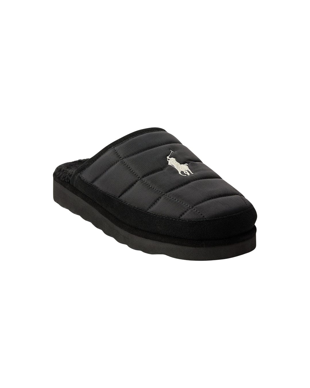 Polo Ralph Lauren Shoes READE SCUFF SLIPPER BLACK